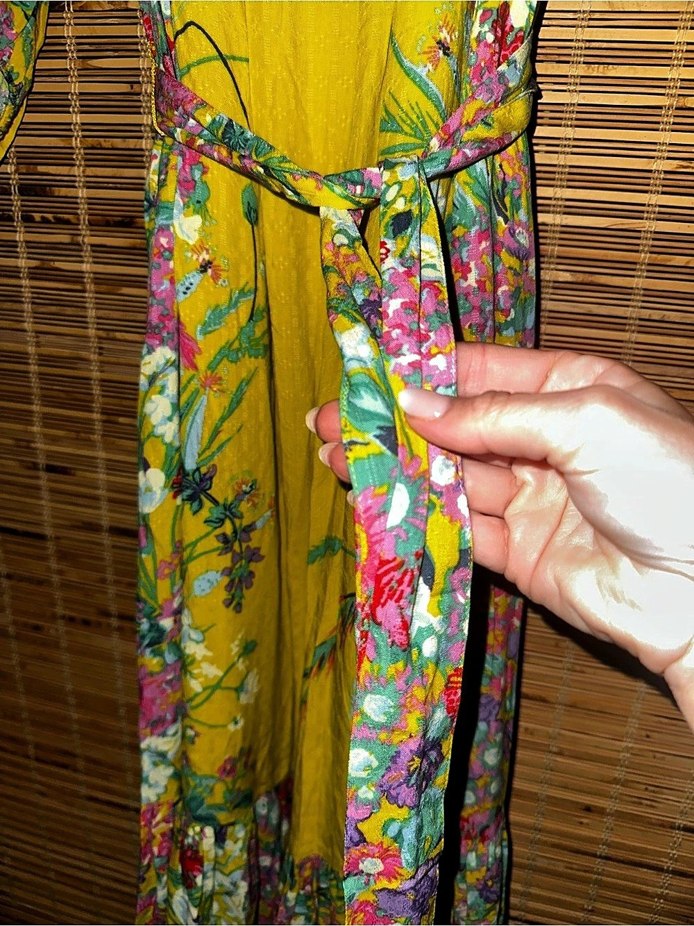Gorgeous! Anthropologie Eliora Off-The-Shoulder Maxi Dress - Size Small - Picture 8 of 8